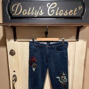 ANTHROPOLOGIE, Pilcro, Sequin Pants, 27